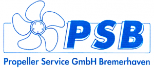 Logo PSB mittig ausgeschnitten klein in 819x363px | Propeller Service GmbH Bremerhaven